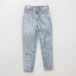 GAP Jeans Women 26 Blue High Rise Mom Fit Light Wash Denim